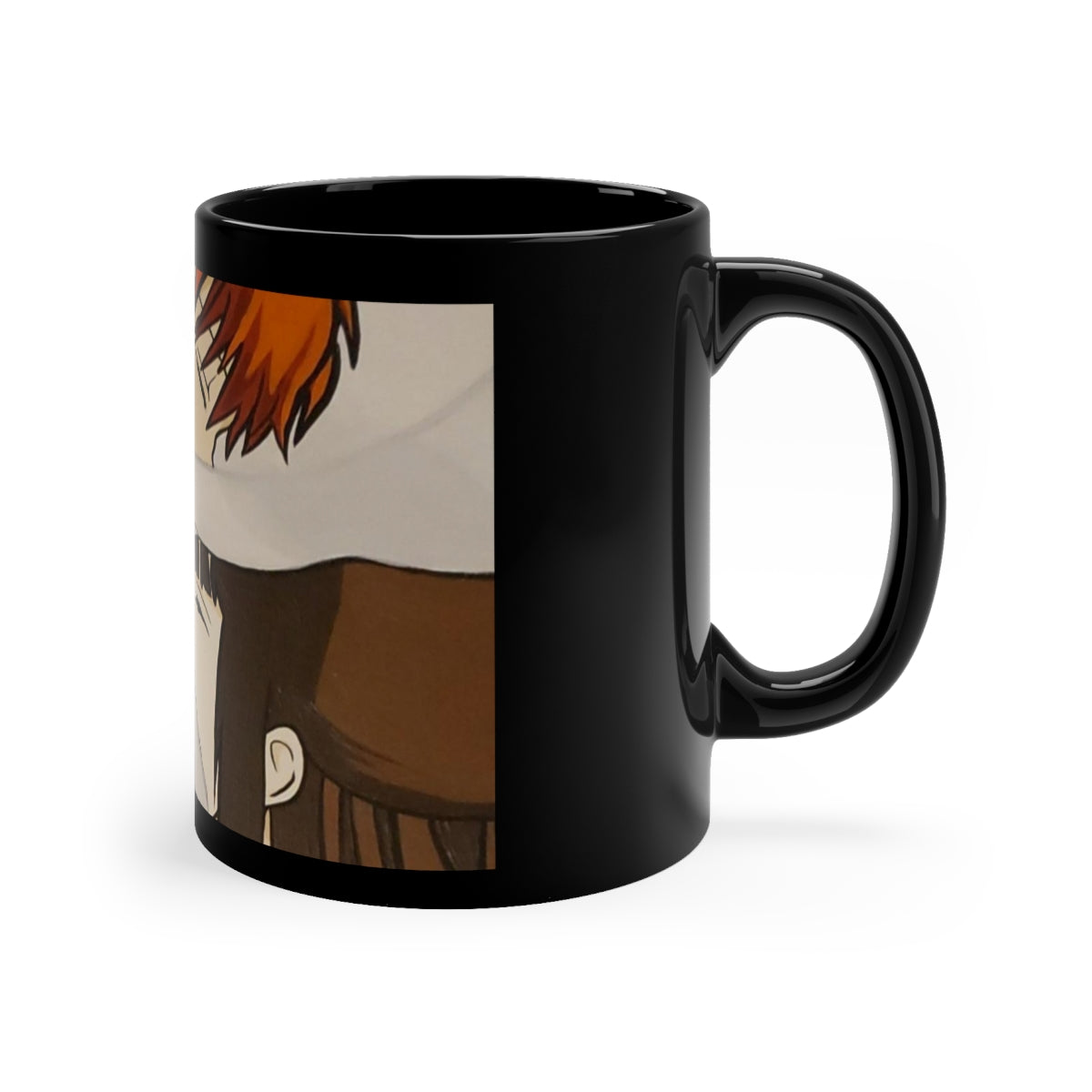 11oz Black Mug