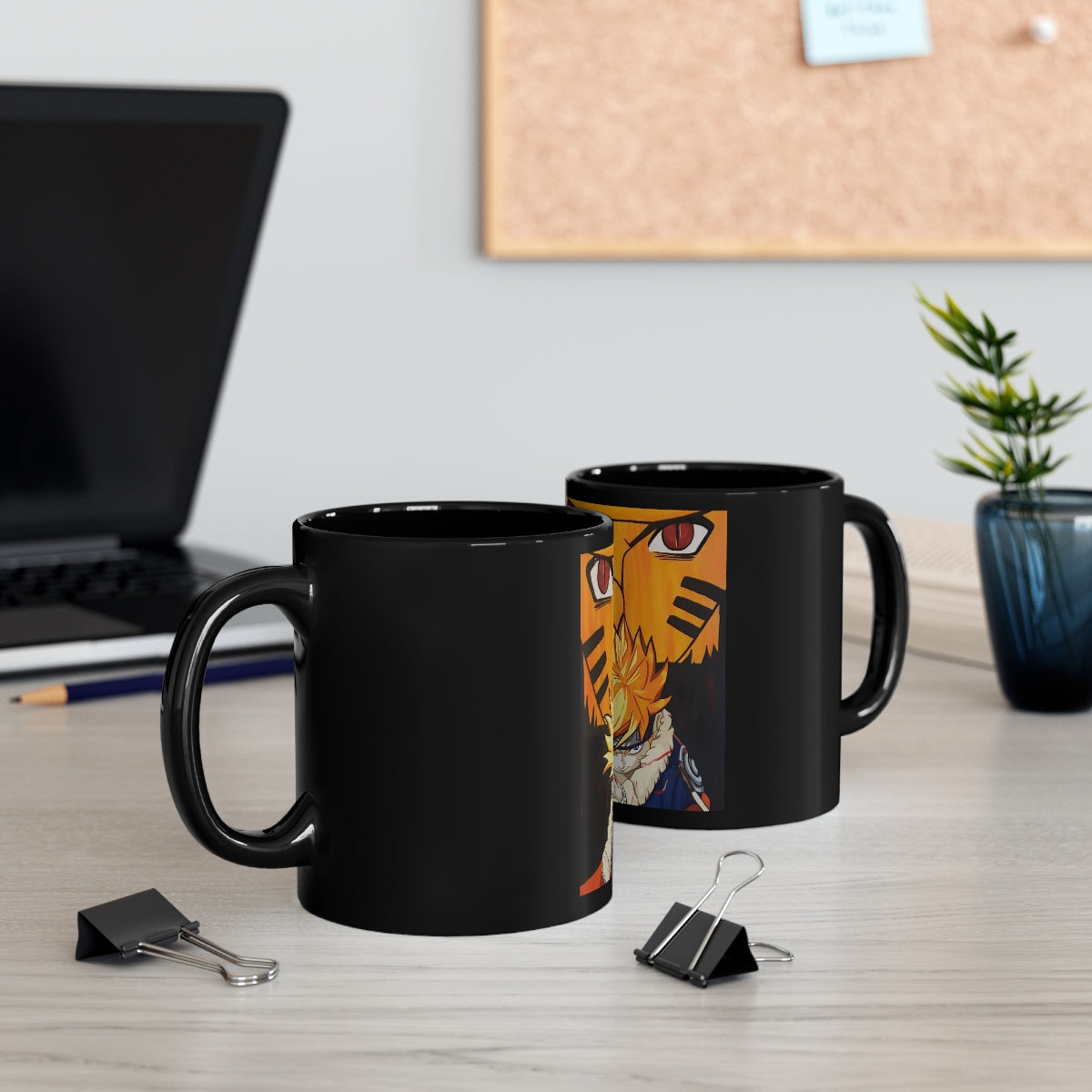 11oz Black Mug