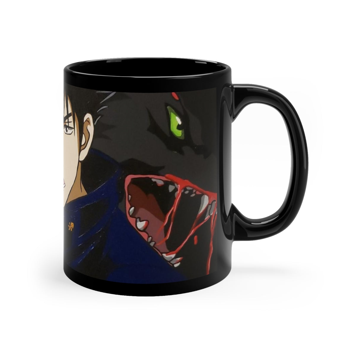 11oz Black Mug