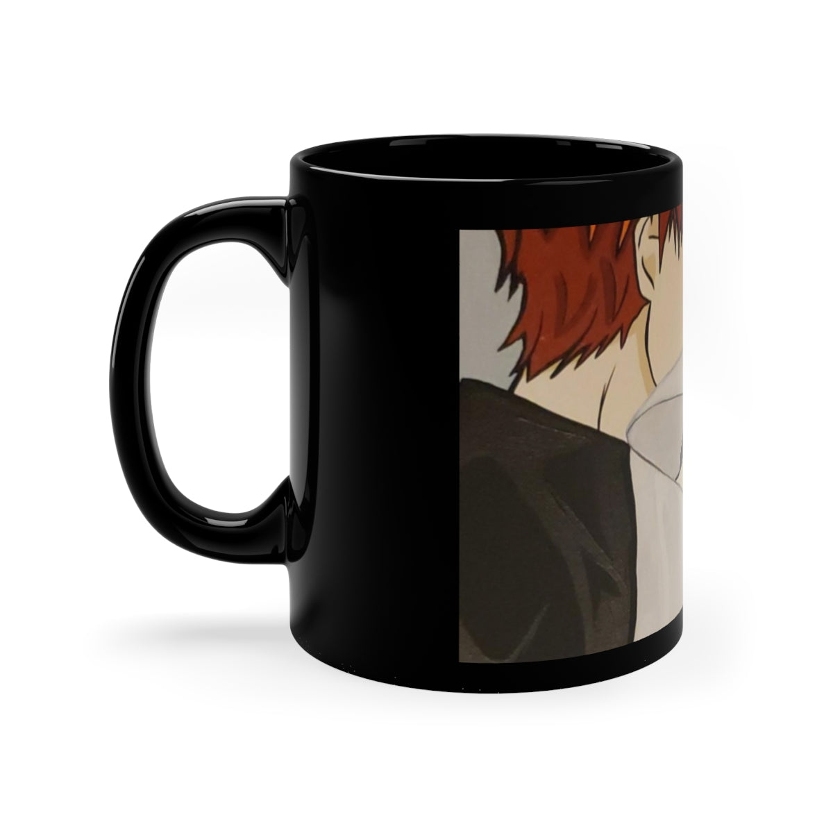 11oz Black Mug