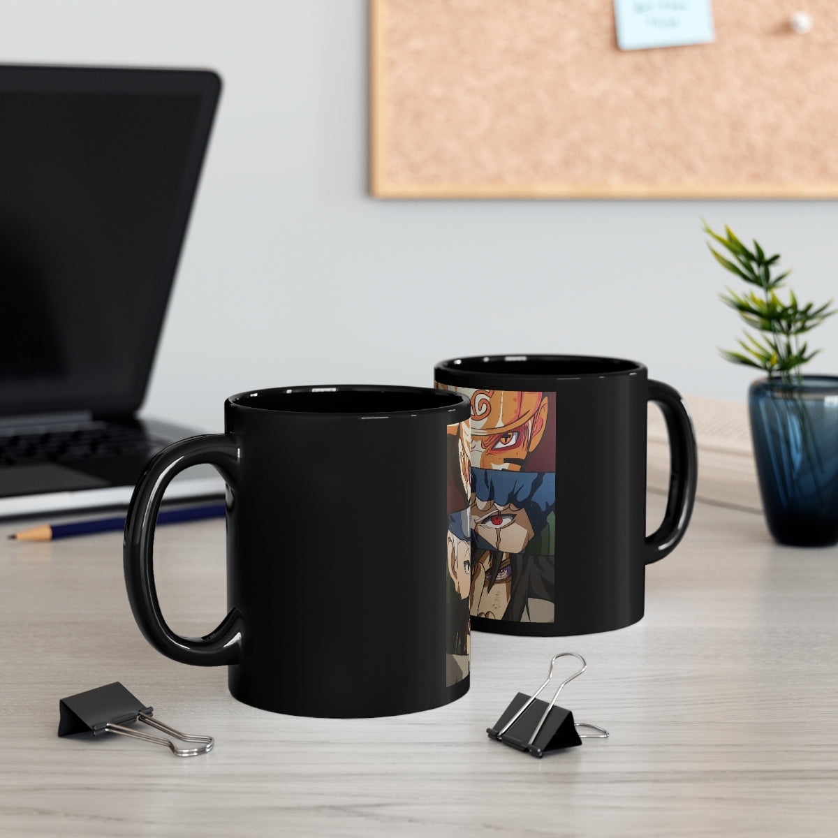 11oz Black Mug